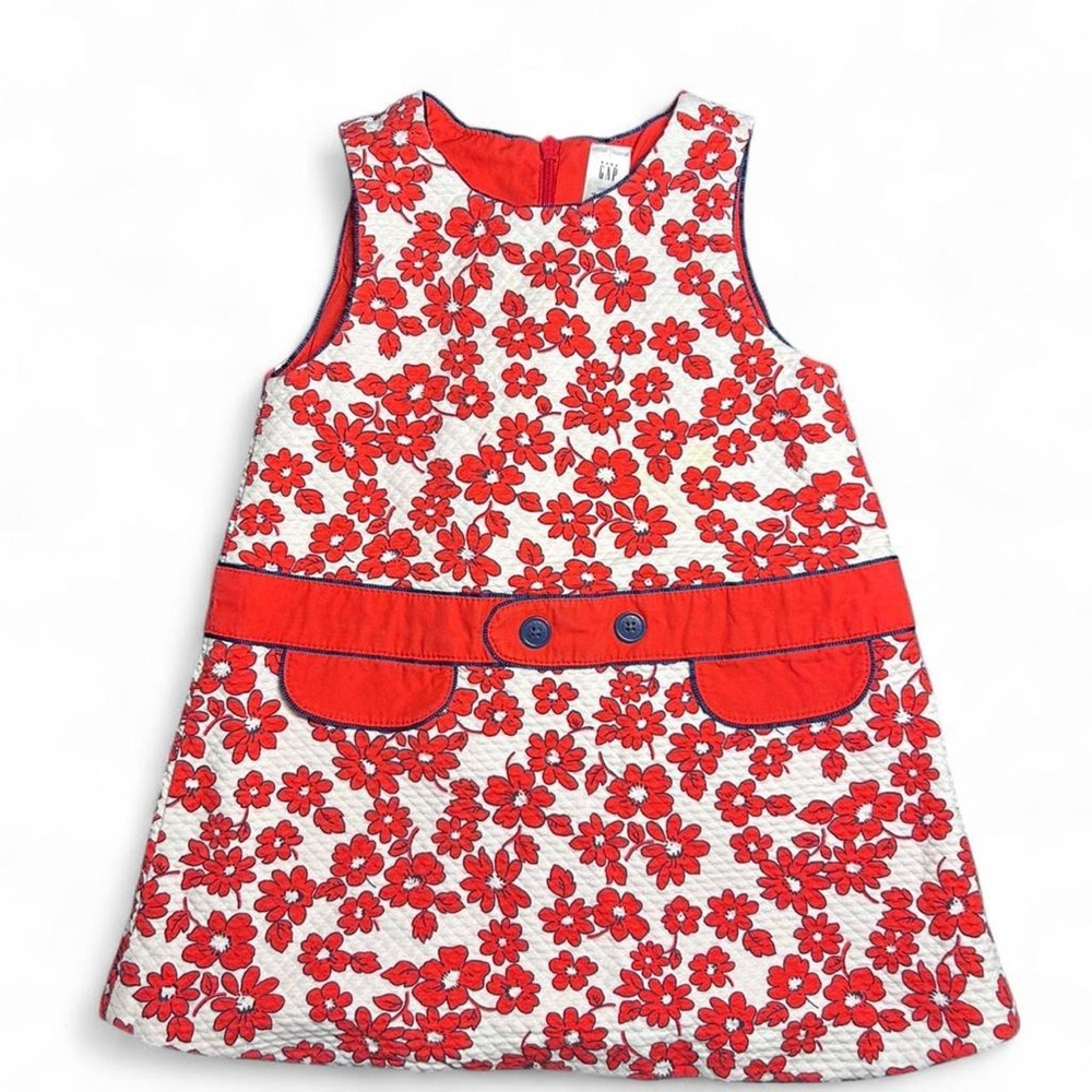 baby GAP floral A-Line Dress